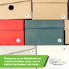 Labels Green 13mm Round Stickers - 1/2" Glue Dots 1080