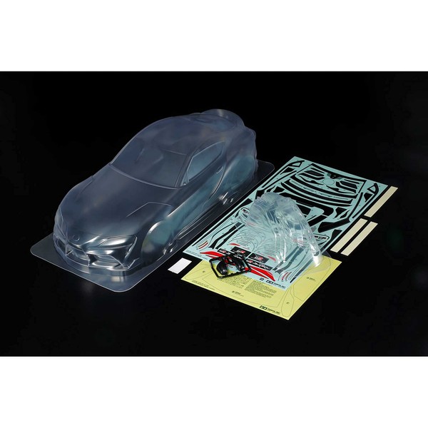 Tamiya 47462 RC Parts, Special Planning No. 162 1/10RC Toyota GR Supra Unpainted Lightweight Body Parts Set