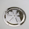 2PCS Round Butterfly Ventilator Vent Cover Stainless 5" Marine Boat