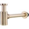 SWHYGER Bottle Trap, Brass Decorative 1 1/4 Bathroom Sink P