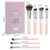MAANGE 7 Pcs Brochas para Maquillaje con Estuche Set de