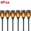 Solar Flame Torch Lights for Garden Decor – Flickering LED