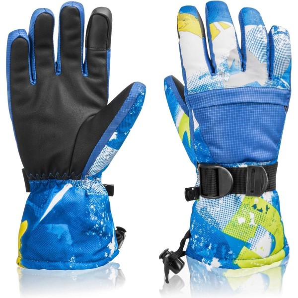 Ski Gloves Waterproof Winter Warm Gloves Cold Weather Touchscreen Snow