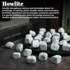 Howlite Tumbled Stones and Crystals Bulk Polished Stones 1,000+ Carats
