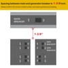 Generator Interlock Kit Suitable for Square D QO or Homeline