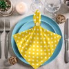 ZzWwR Simple Cute Polka Dot Pattern Cloth Napkins, Set of