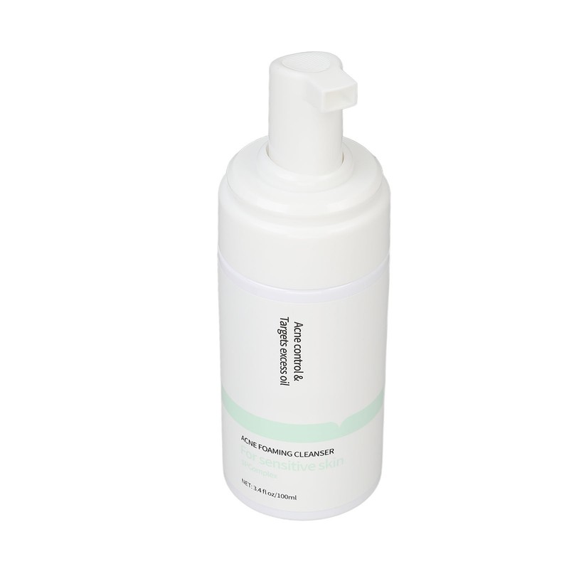 Foaming Facial Cleanser Plant Based Nourishing Face Wash Fine Foaming