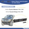 Getfarway Air Conditioning Dash Heater Climate Control Faceplate A/C Panel
