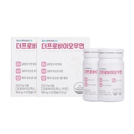 GM Pharm The Pro Bio Women 60 Capsules / 지엠팜 더프로바이오 우먼 60캡슐 X 2박스 여성유산균