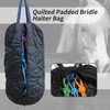 RideFound Bridle Bag for Horses, Durable Nylon Bridle Halter Bag