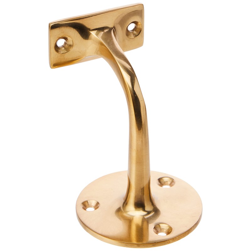 Solid Brass Handrail Bracket (Pack of 1)
