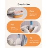MeoWant Cat Litter Box Liner - 60PCS Heavy Duty Drawstring