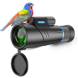 APEXEL 10-20 x 50 Zoom Monocular Telescope, HD Monocular for Adults, BAK4/FMC Waterproof Lightweight Monocular Telescope with Low Night Vision for Hiking Bird Watching Camping Wildlife Animals