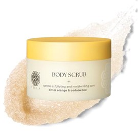 Perfume Therapy Body Scrub Shine 8.8 fl oz (8.82 oz) l naranja amarga y madera | Aceite de coco, manteca de karité y proteína de leche - Exfoliante hi