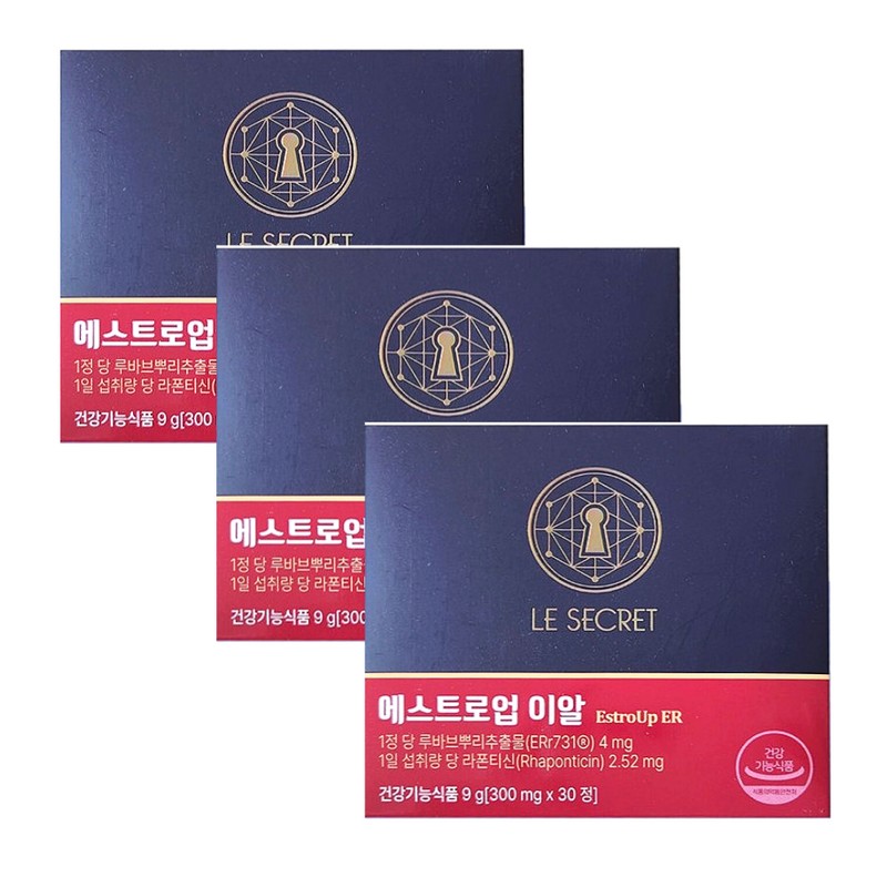 Nutrione ERAL 731 Estroup ER 4-month supply / 이알알731 에스트로업