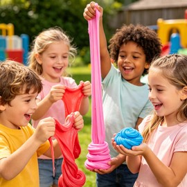 8 Packs Butter Slime, Stretchy & Non-Sticky,Idea Stocking Stuffers for Christmas,Party Favors for Kids, Sensory and Tactile Stimulation, Stress Relief, Educational Game, for Girls & Boys