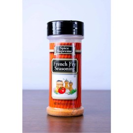 Spice Supreme French Fry Seasoning (Single) 6.5 Ounce (Pack of 1)