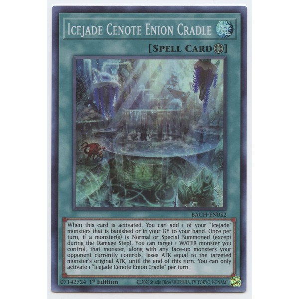 Icejade Cenote Enion Cradle - BACH-EN052 - Super Rare -