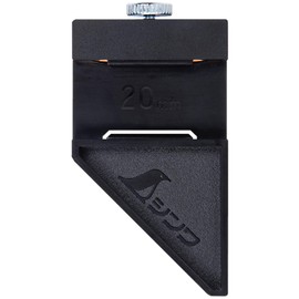 Shinwa Sokutei 12428 Stopper for Thick Wide Width for Black Curved Scale