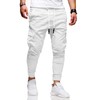 Men's Casual Pants - Cotton Chino Cargo Pants for Hiking