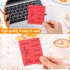Kosiz 504 Sheets 5 Bid Raffle Ticket with Different Numbers