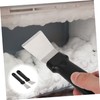 GANAZONO 4Pcs Stainless Steel Ice Scraper for Freezer Deicing Includes