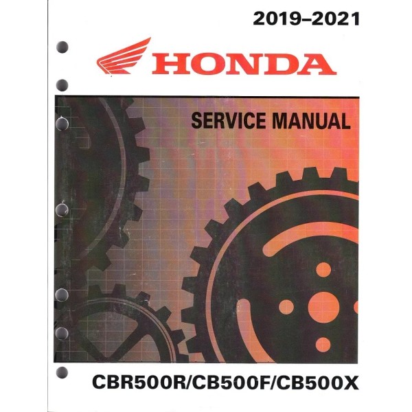 2019-2021 Honda CBR500R CB500F CB500X Factory Service Shop Manual MKP02-OEM