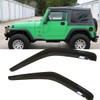 2pcs Original Shatterproof Rainproof Side Window Wind Deflector for Jeep