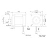 STEPPERONLINE Nema 17 Stepper Motor Bipolar 2A 59Ncm(84oz.in) 48mm Body