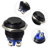 GisWell 16 mm Round Start Button, Metal Push Switch, Waterproof
