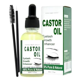 Serum Pestañas Aceite de Ricino  Castor Oil Eyelash Growth Serum, 30ml                                                                                
