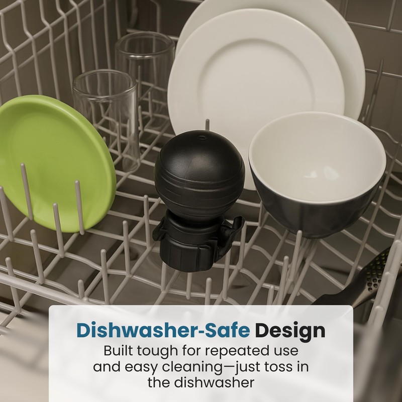 Jokari Keeper Pump and Pour Soda Bottle Cap Preserves Carbonation