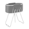 VEVOR Foldable Dog Bathtub Elevated Grey Shower Station for Small