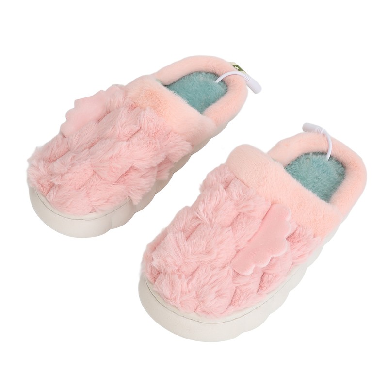 Electric Heated Slipper Soft Comfortable Warm Plush USB Heated Slipper