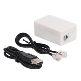 Phone Call Recorder Phone Line Recorder RJ11 Interface Loop Recording 32GB USB Mini Landline Auto Charging