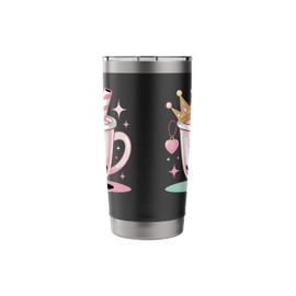 Kawaii Boba Tea Cute Bubble Tea Cup Lover Stainless Steel Insulated Tumbler