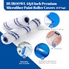 20 Pack Microfiber Paint Roller, 4 Inch and 6 Inch,