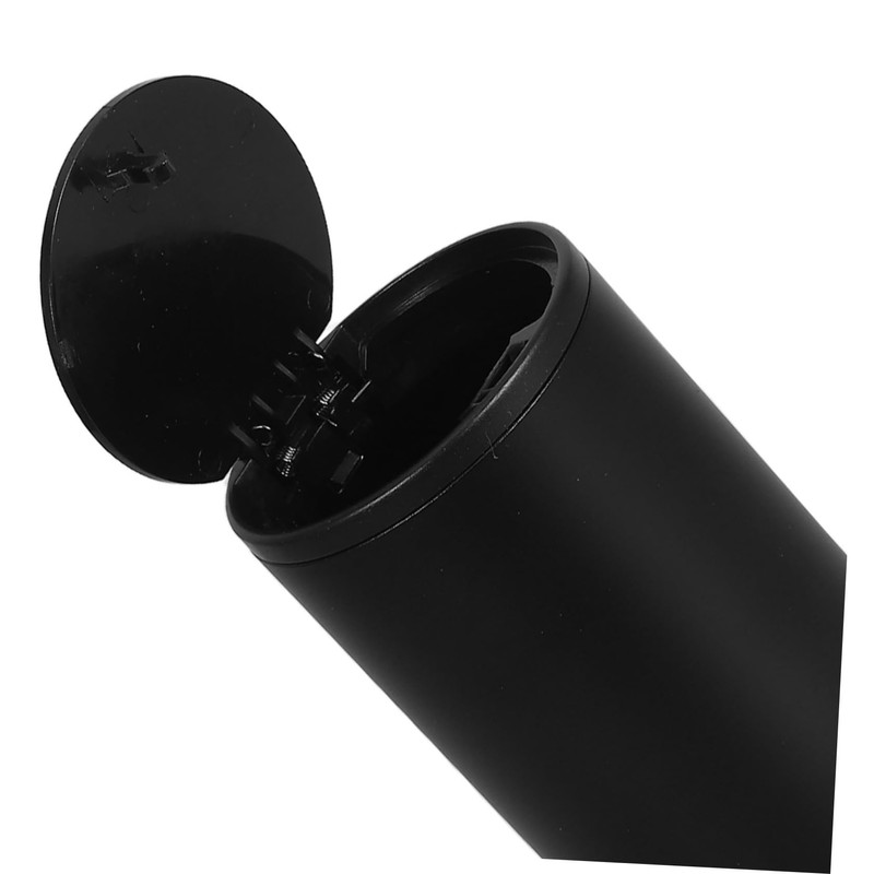 Ciieeo Leak Black Garbage Bin with Tissue Holder for Vehicle