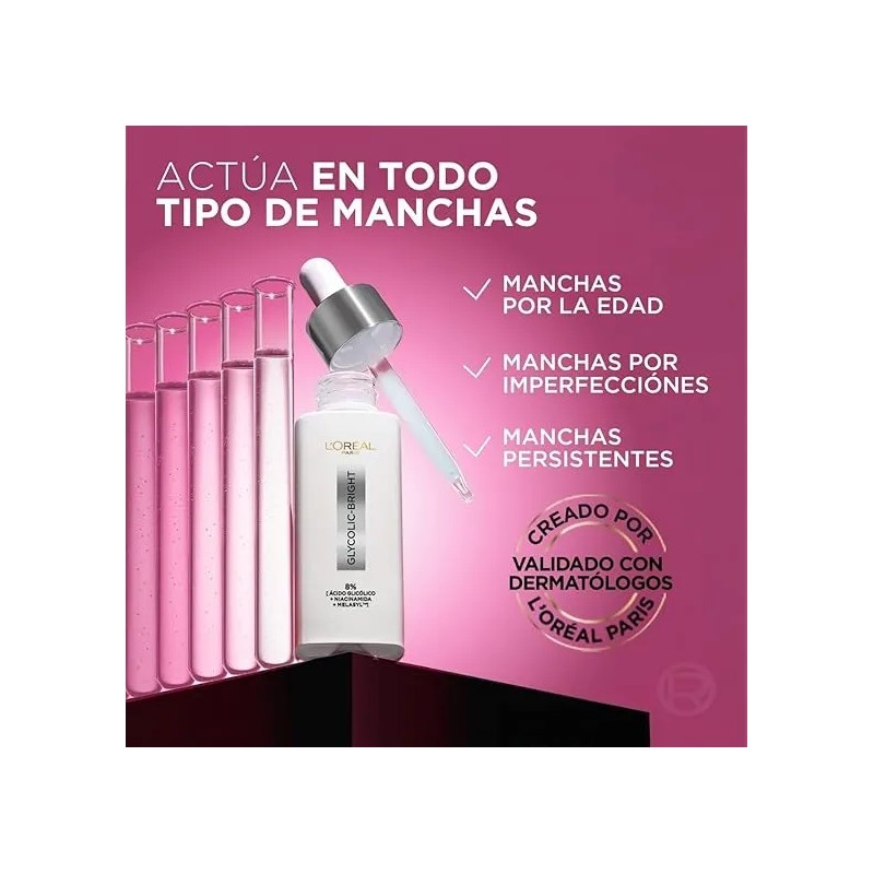 Skincare Peeling Anti Manchas Glycolic Kit 4 Pasos