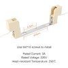 UCI R7S 118 Lamp Holder 6 Pack