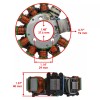 For Yamaha Stator for Yamaha Trailway 200 TW200 1988 -