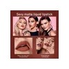 Set 6 Labiales Líquidos Mate Larga Duración Handaiyan Rojo