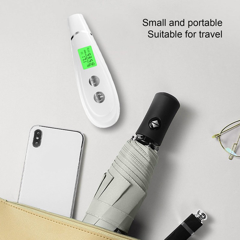 Skin Detector White Facial Moisture Tester Detector Skin Oil Content
