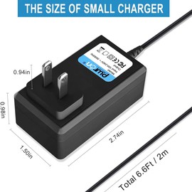 PwrON (6.6FT Cable) AC/DC Adapter for CAS S-2000Jr S2000JR Pole Price Computing Scale Power Supply