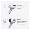 4 Pairs Replacement Ear Tips for Airpods Pro/Airpods Pro 2