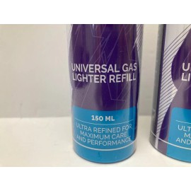 Peaks Butane Fuel Refill for Torch Lighter 150ml, 3 Pack