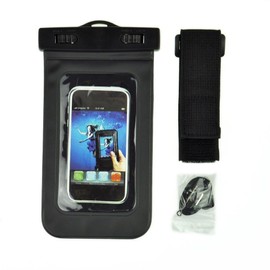 DFV mobile - Armband Protective Beach Case Underwater Waterproof Bag für Gigaset GS3 (2020) - Black