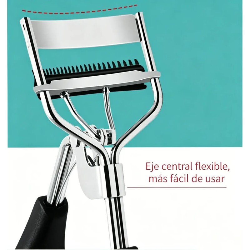 1pc Rizador De Pestañas Eyelash Curler Y Unas Pinzas