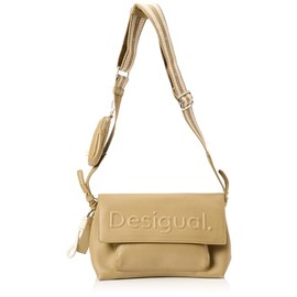 Desigual Women's Bag_Half Logo 24 Khaki Vein, Green