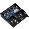 氷面鏡 USB 2.0 Front Panel, 4-Port Floppy Bay Hub, FFD4USB-F01